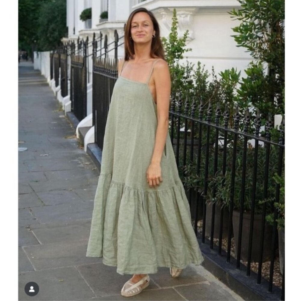 Beachwood baby Linen dress